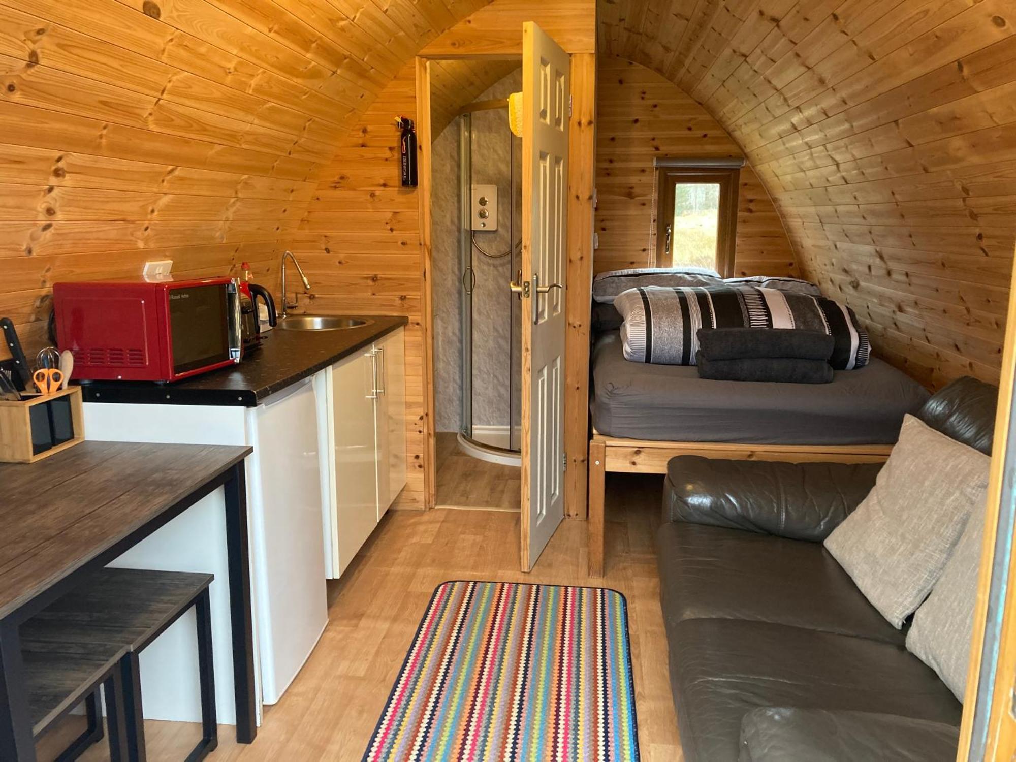 Kilcamb Camping Pods Hotel Edinbane Екстериор снимка